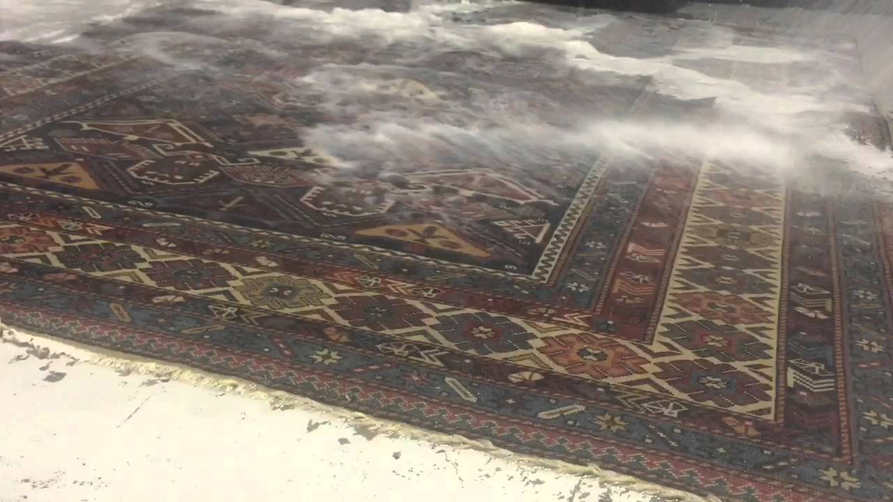 Cleaning a Turkish rug