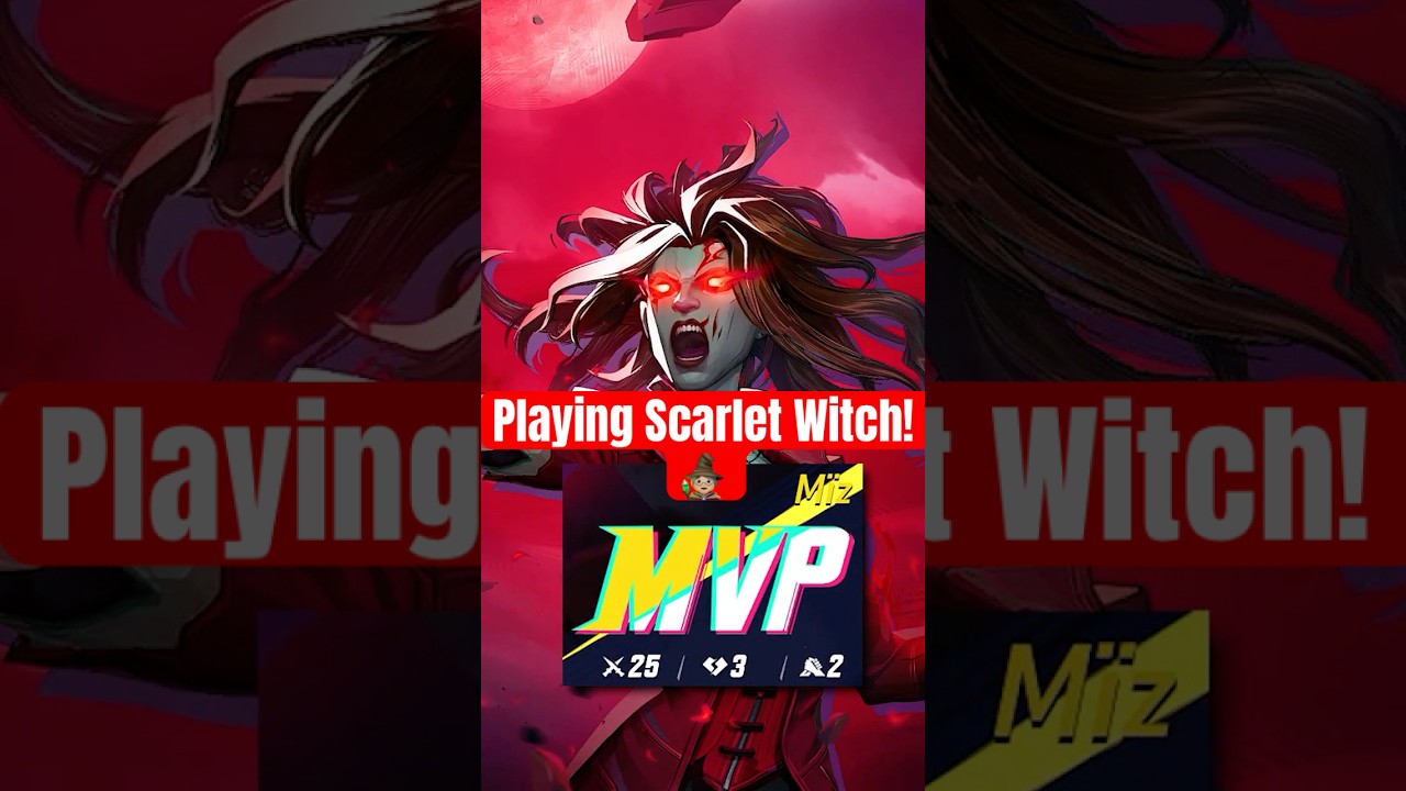 ИГРАЕШЬ АЛУЮ ВЕДЬМУ?! 🧙🏼&zwj;♀️ #marvelrivals #marvelrivalspartners #thehuntison #whitefox #blackcat