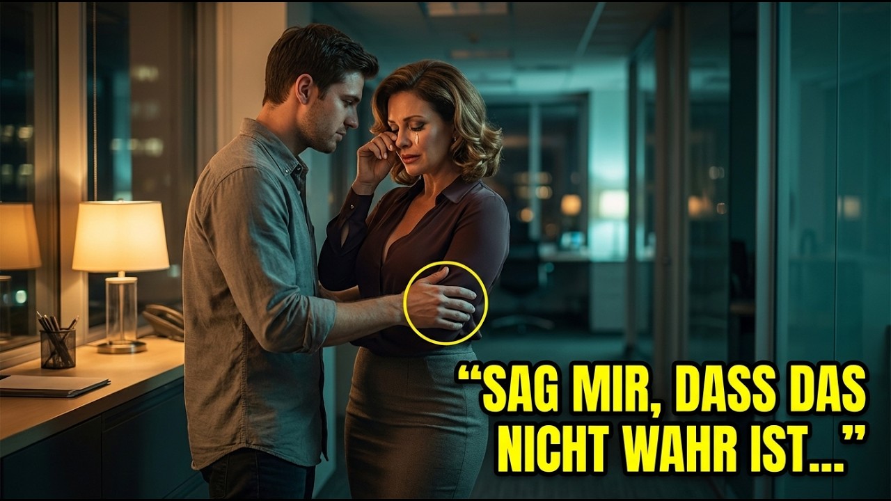 Alleinerziehender Vater sah seine Kollegin weinen… Ein Satz veränderte beider Leben für immer