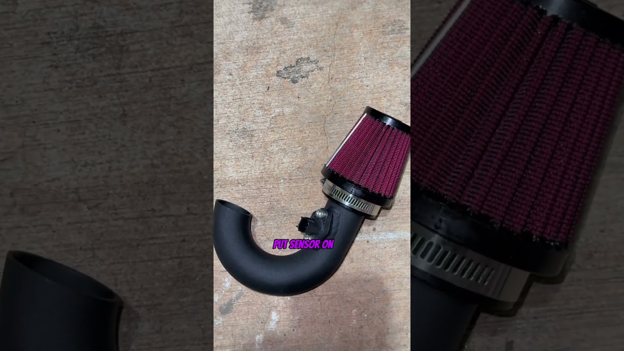 New intake and tune for the bagged Grom #motorcycle #baggedgrom #grom