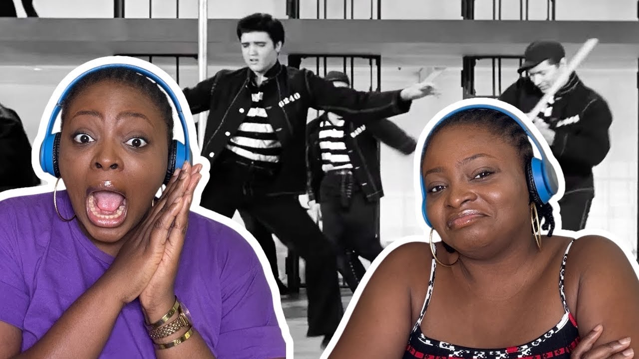 Elvis Presley - Jailhouse Rock (official music video) SHOCKED REACTION !