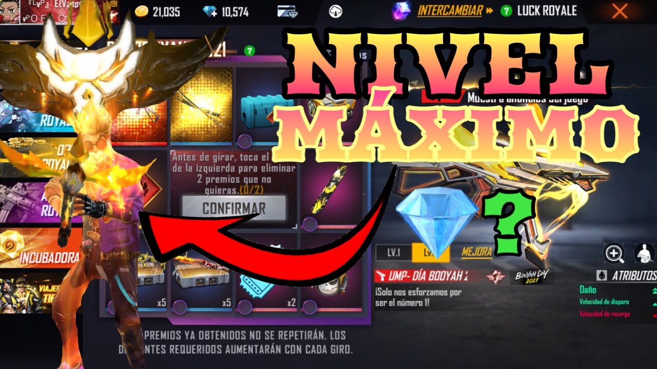 CONSIGUIENDO Y MEJORANDO AL MAXIMO LA NUEVA UMP EVOLUTIVA DIA DEL BOOYAH 2021 - FREE FIRE