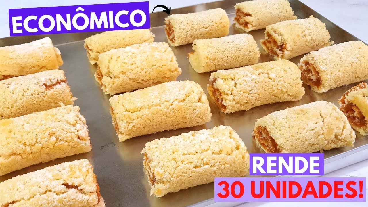 Como fazer MINI ROCAMBOLE para vender! Muito F&aacute;cil.