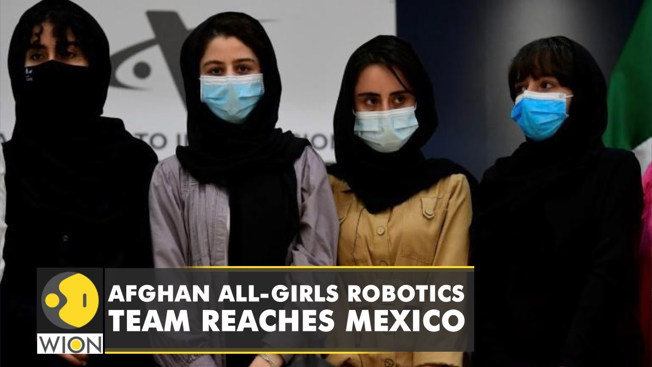 Members of Afghan all-girls Robotics team reaches Mexico | Latest World English News | WION News