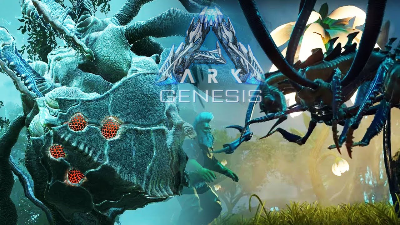 CAZANDO AL BLOODSTALKER, EL INSECTO CHUPASANGRE!!! COMO DOMESTICAR/TAMEAR FACIL ARK GENESIS Parte 1
