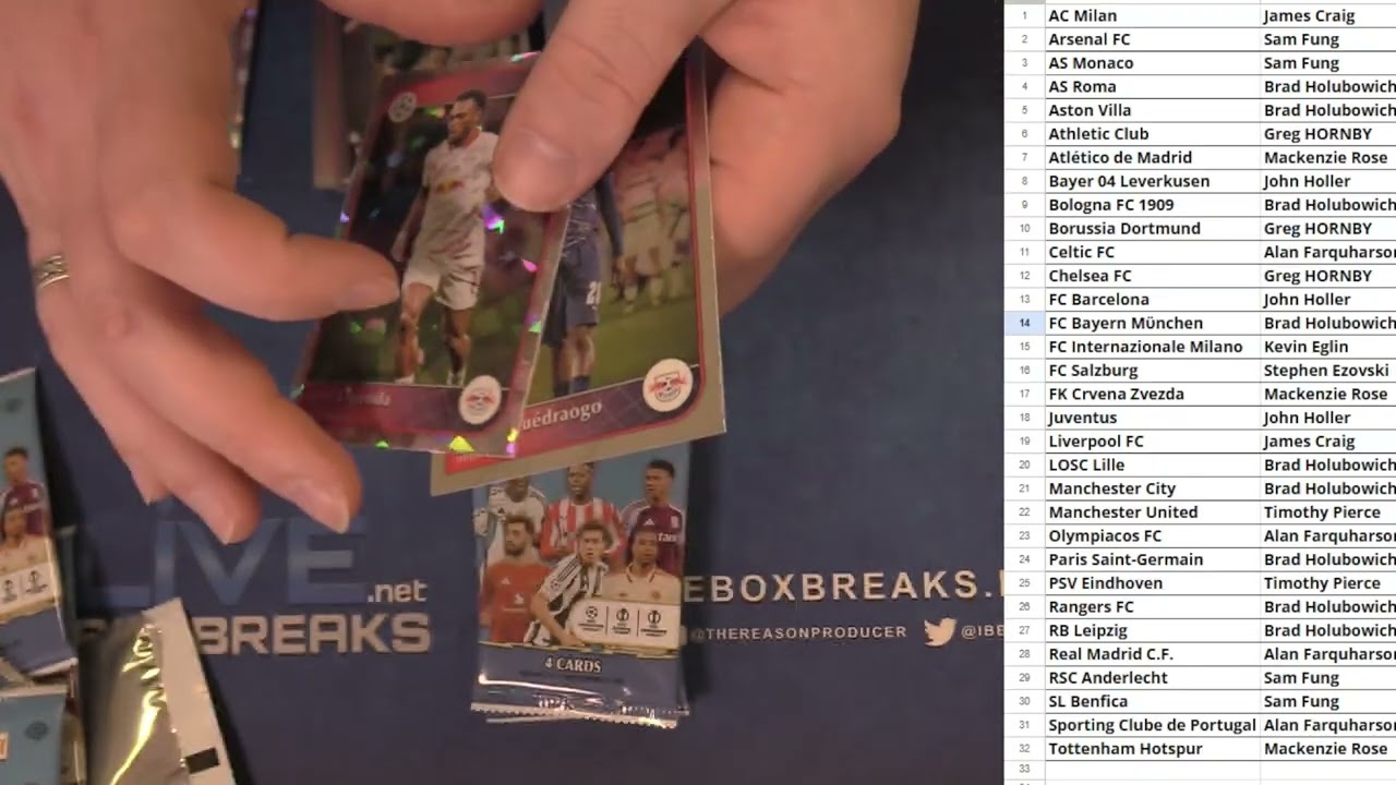 2024 25 Merlin Soccer Hobby Box Break #1 LBB