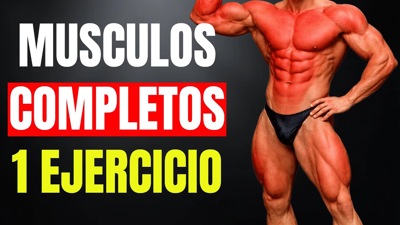 Con Estos 4 Ejercicios Trabajas TODO el Cuerpo en Menos Tiempo