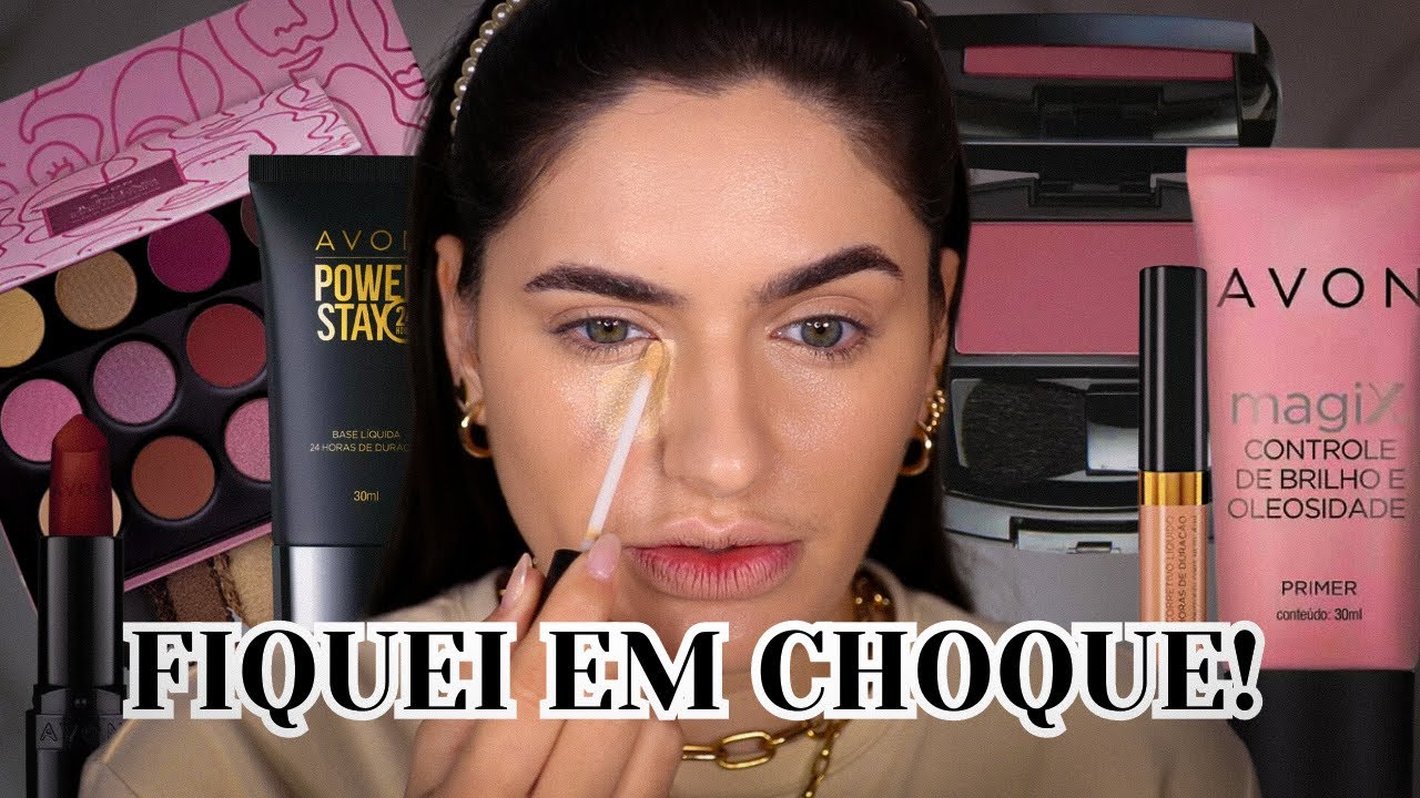 TESTEI LANÇAMENTOS DE AVON!!! - Full Face