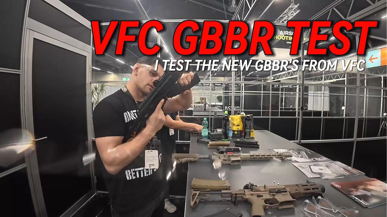 I Test the 5 brand new GBBR Airsoft Replicas from Vega Force Company 🔥