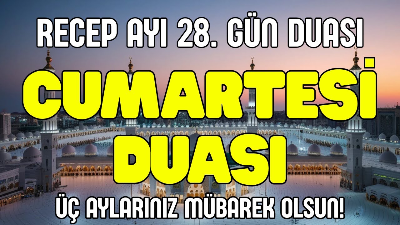 Cumartesi Günü Duası - Kalbimizi İmanın Nuruyla Nurlandır Allah'ım!