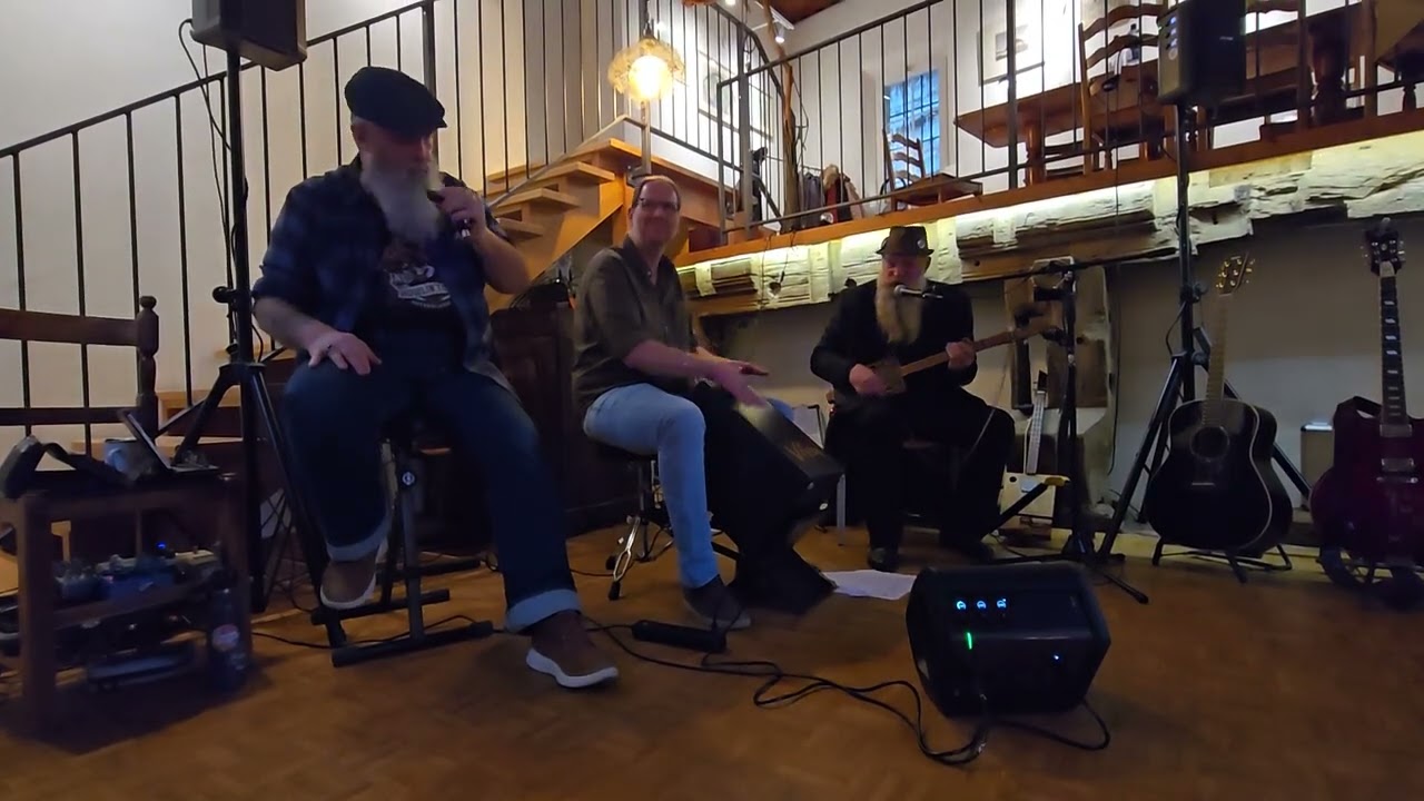 PapaWolf Trio - Vaudou Bayou - Concert privé au Moulin 13 à Fribourg