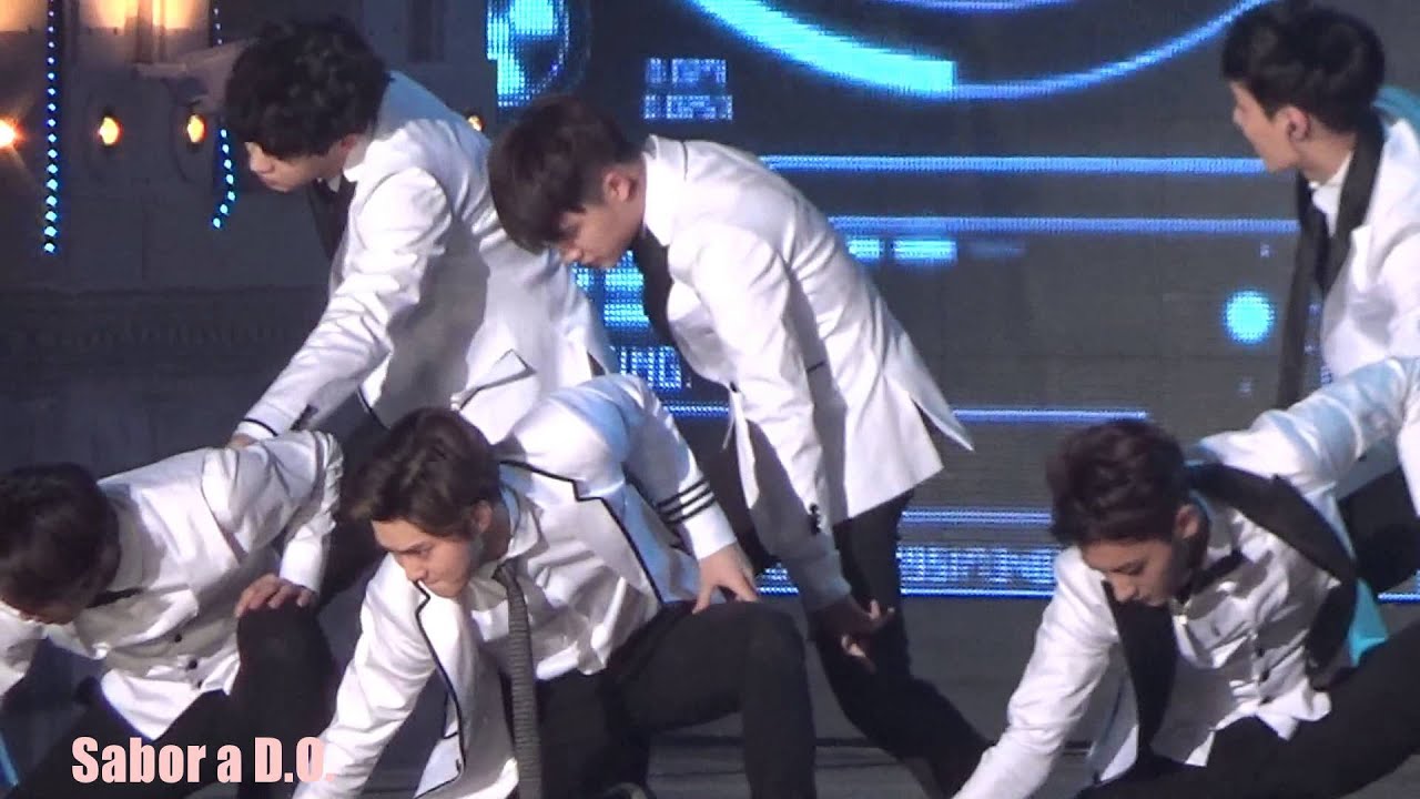 141221 SBS 가요대전 EXO - 중독 (D.O. Focus)