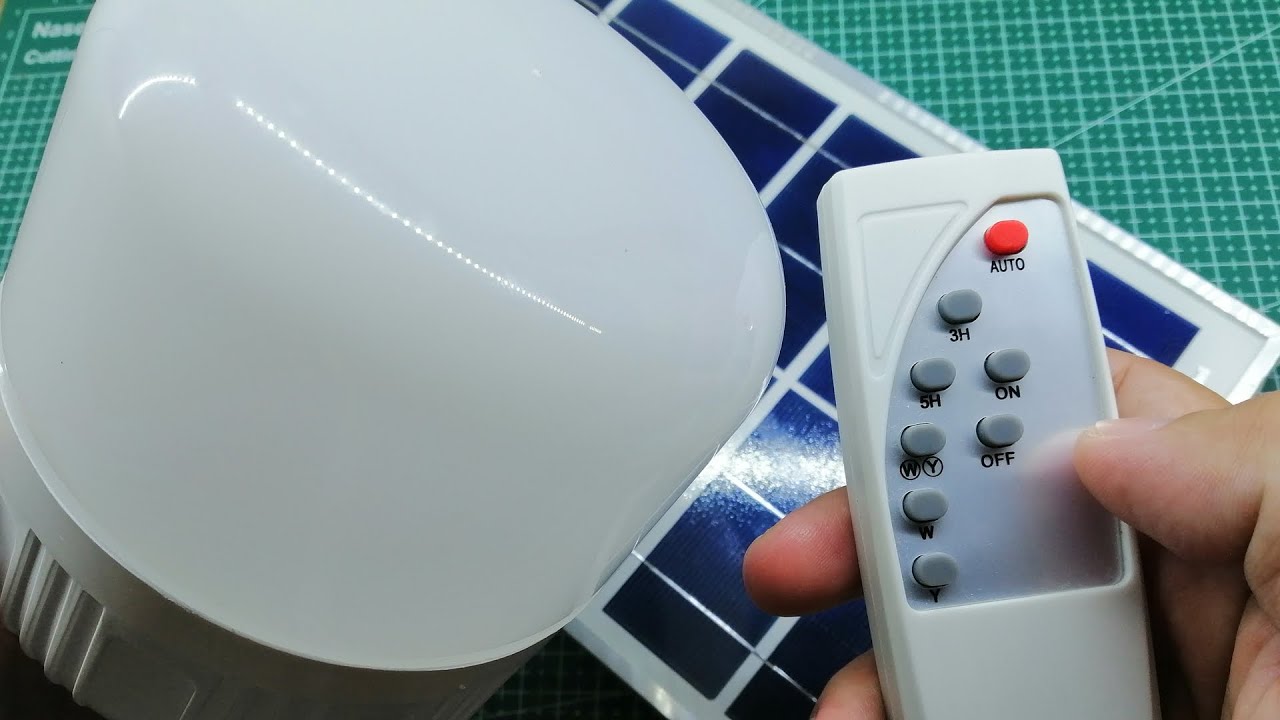 Indoor Solar Light Bulb: Unboxing, Disassembly, and Battery Capacity Test