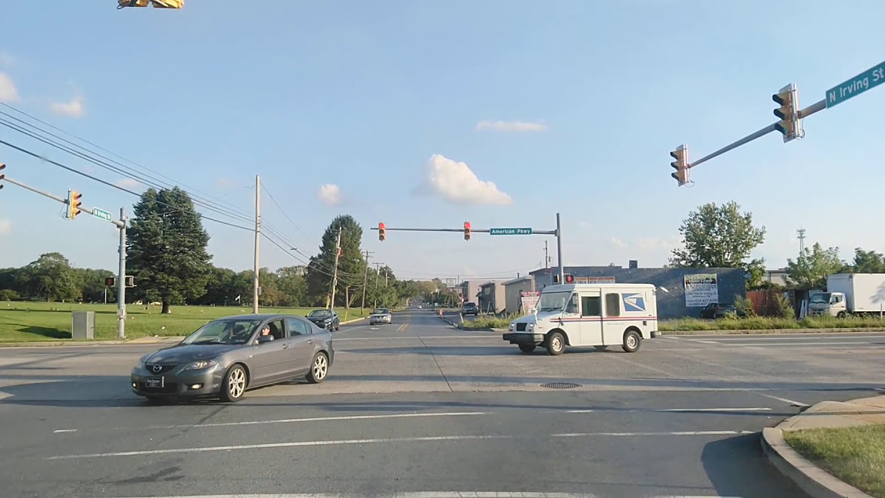 Driving from Catasauqua to Bethlehem, Pennsylvania