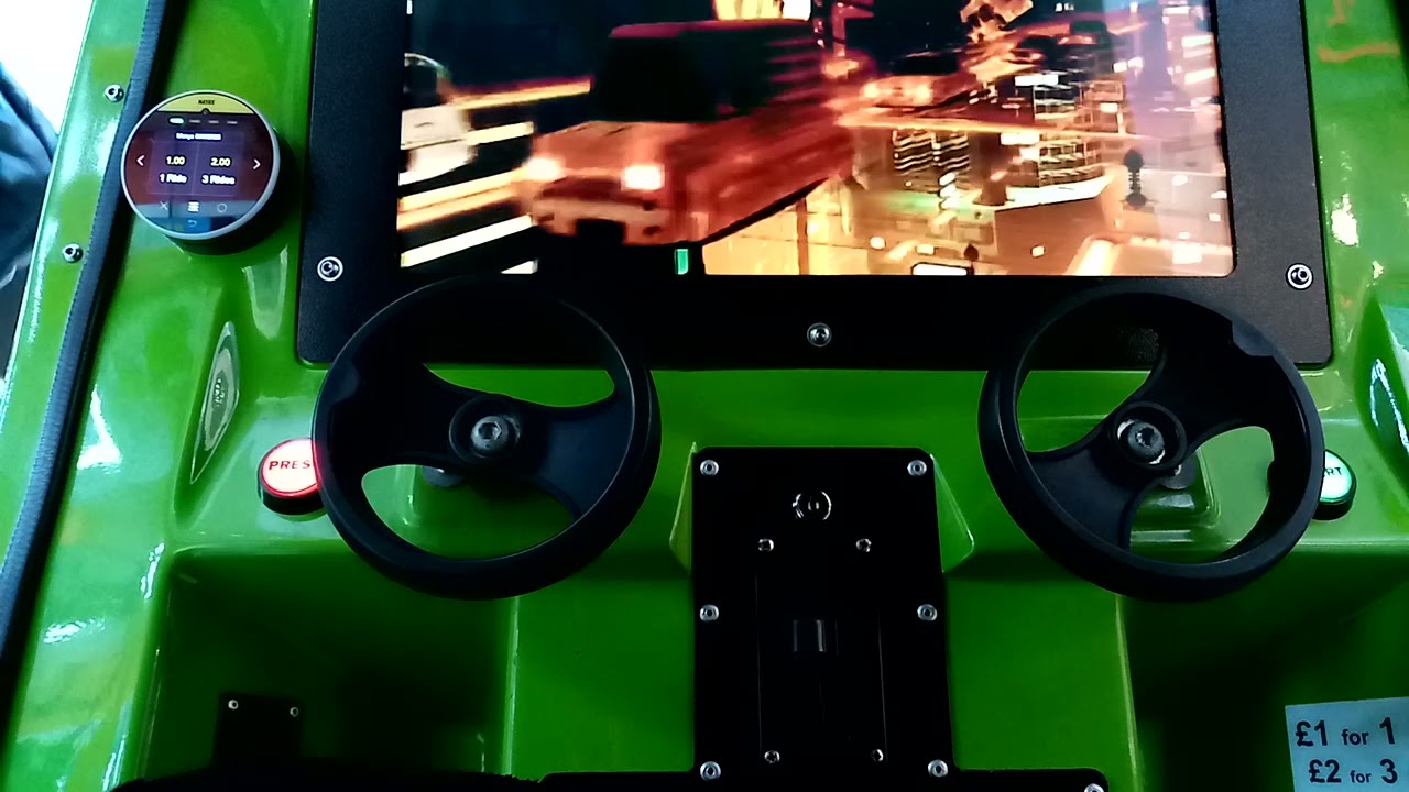 Jolly Roger Green IX-Pod Kiddie Ride Pov
