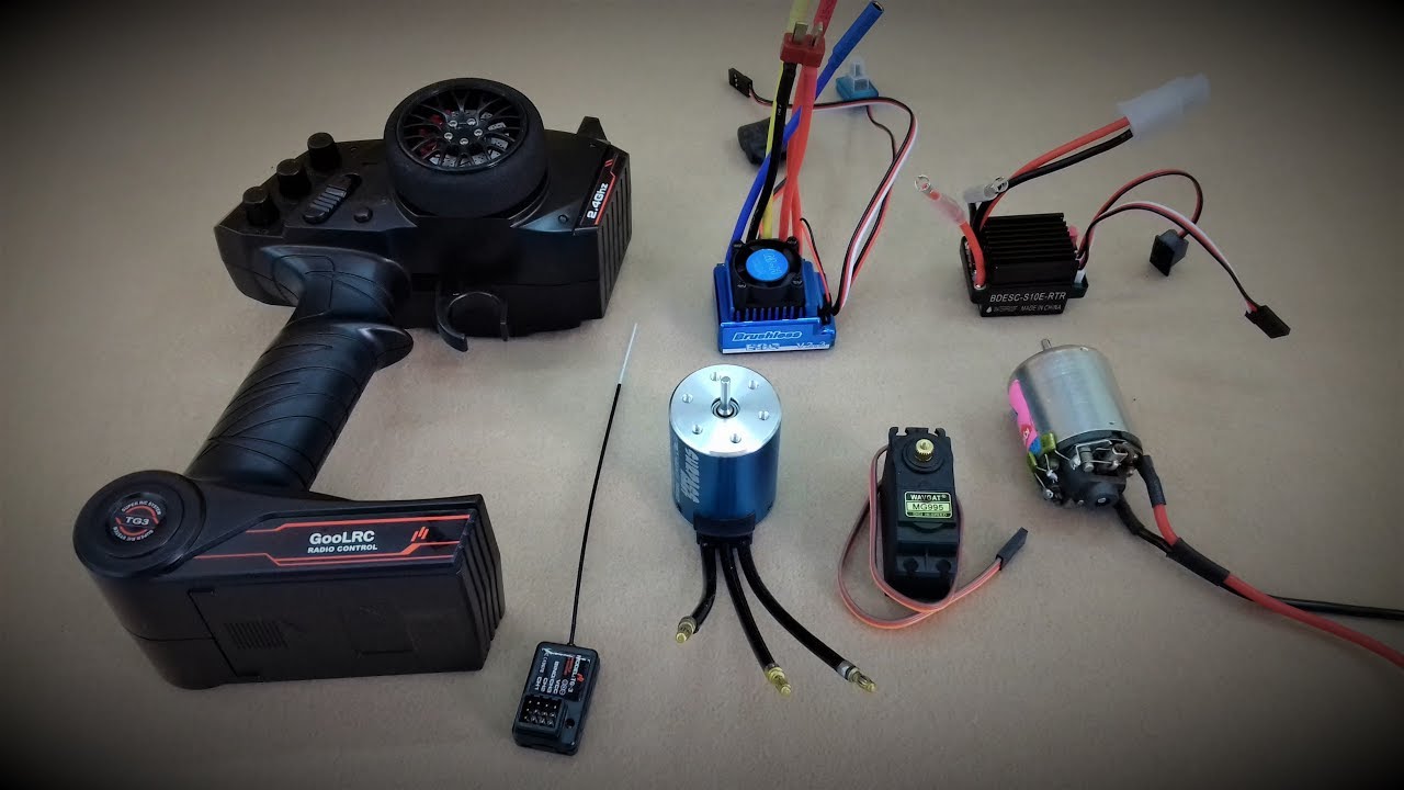 Que Necesitas Para Hacer Un Coche Eléctrico De RC.