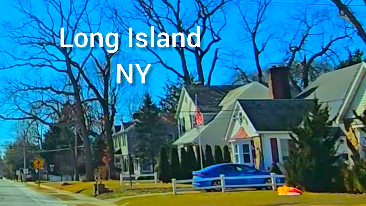 DRIVING LONG ISLAND NY FROM LYNBROOK TO LONG BEACH. MARCH 2025