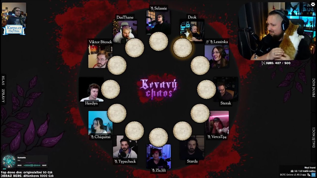 Já jsem CHAOS | KRVAVÝ CHAOS S01E01 a S01E02 | @Karpo-gameplaye @Herdyn @vercat9432 @menameselassie