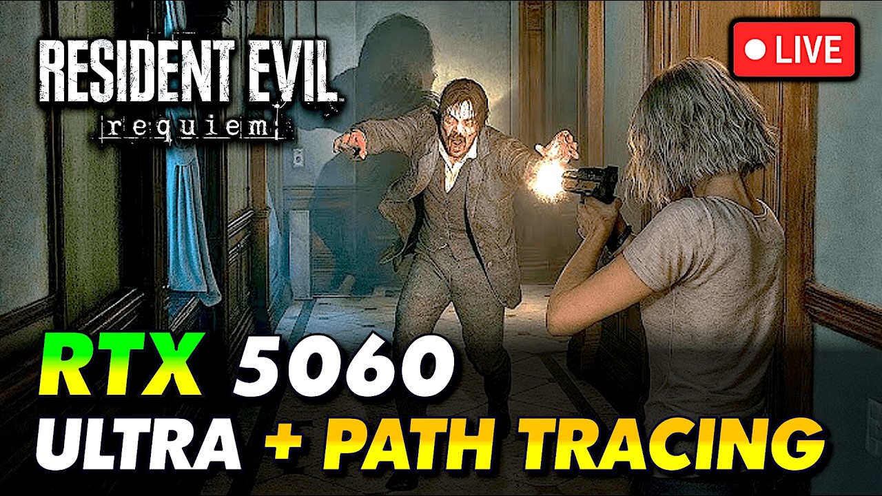 ✅ RTX 5060 ✅ Jugando en ULTRA + PATH TRACING en RESIDENT EVIL REQUIEM ✅