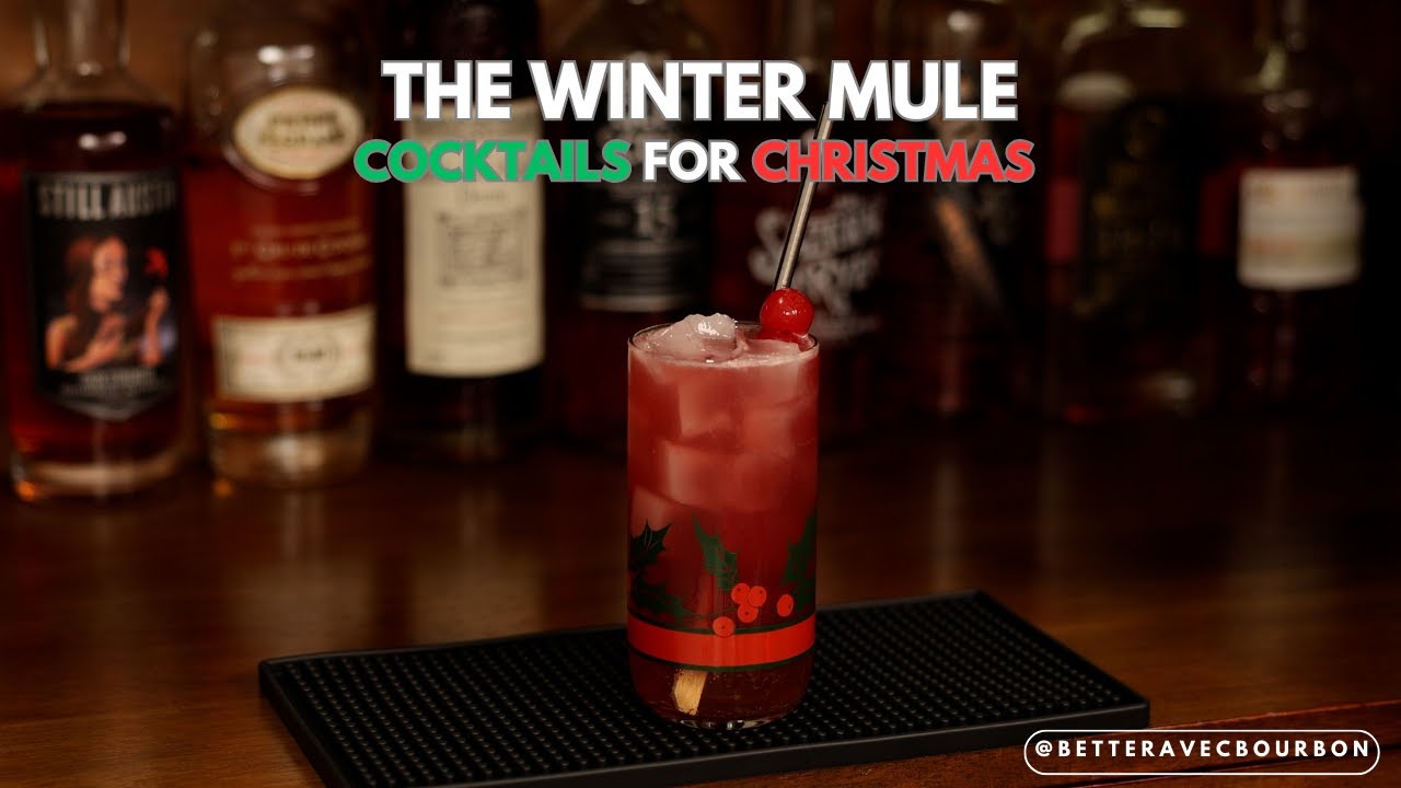 The Winter Mule: Cranberry Season is Back! | Christmas Cocktails | BetterAvecBourbon