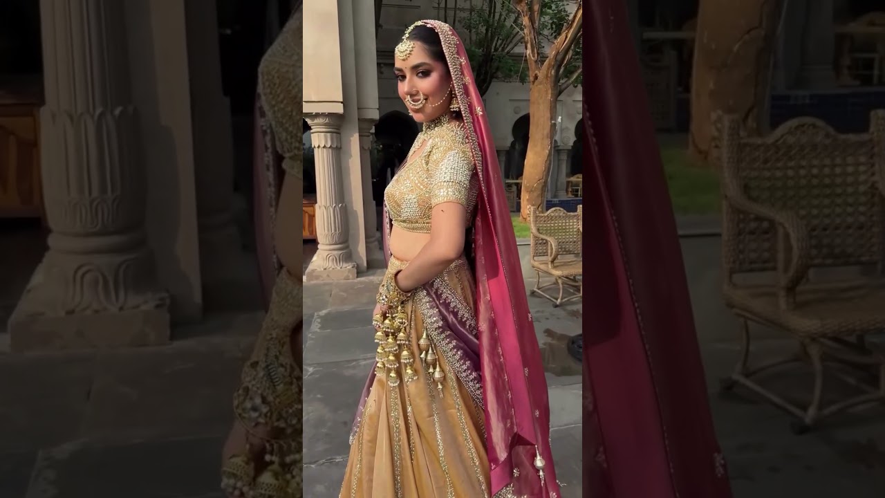 This is what modern royalty looks like 👑 #shorts #indianbride #bridal