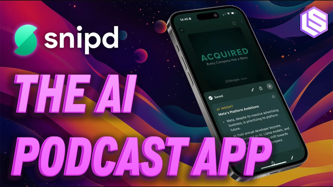 Snipd: приложение для подкастов с использованием искусственного интеллекта для обучения &mdash; с участ...