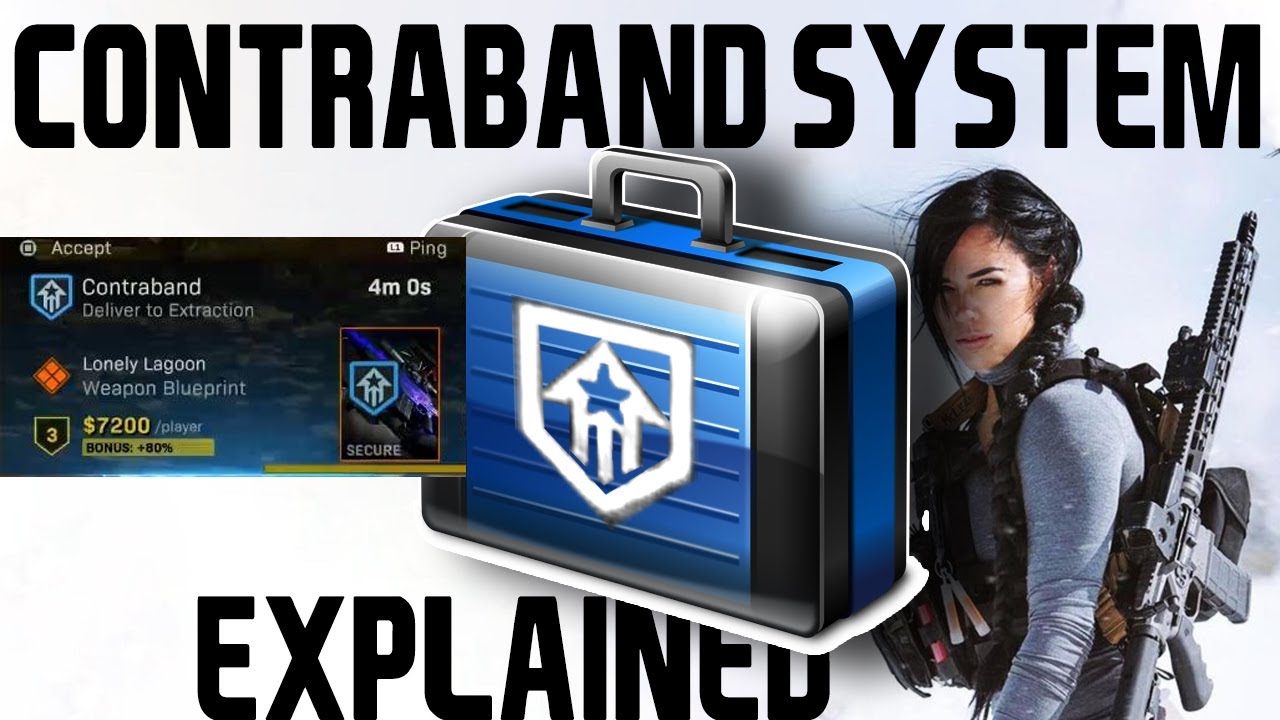 Contraband System Warzone Explained || How to unlock Lonely Lagoon Blueprint in season 4 ||
