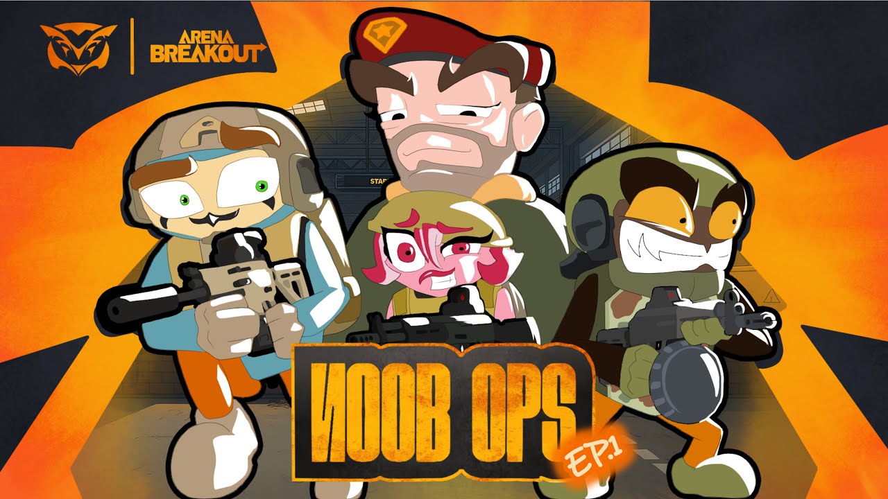 NOOB OPS EP.1 ( ARENA BREAKOUT ANIMATION)