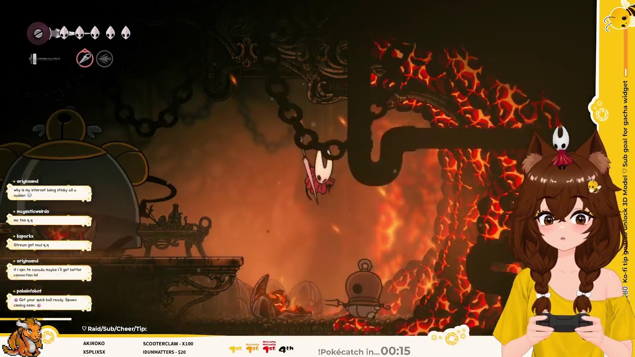 💛🐝 1st Silksong Playthrough continues!~ I will not startle myself... ♡ | !clip !fish !COD
