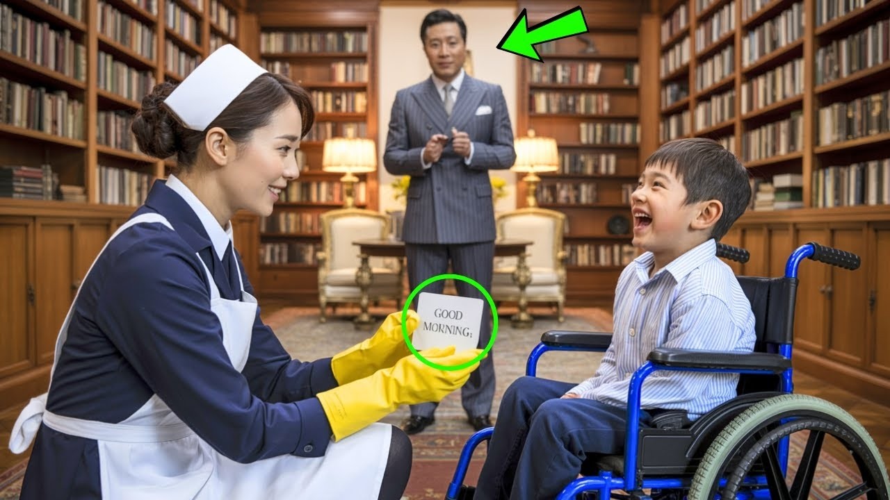 그녀는 저택의 평범한 청소부일 뿐이었다… 하지만 백만장자의 아들에게 9개 국어를 가르친 후, 믿을 수 없는 보상을 받았다