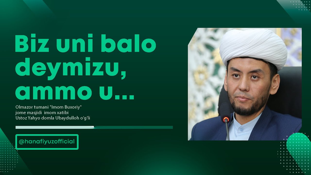 📹Biz uni balo deymizu, ammo u.....