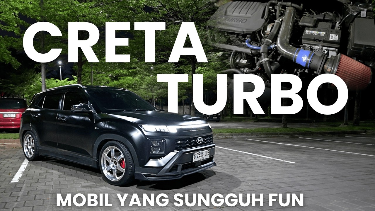 MOBIL BENSIN KOREA INI DATANG DENGAN TURBO.. SUARANYA EROPA BANGET 🤯 | Review Hyundai Creta N Line