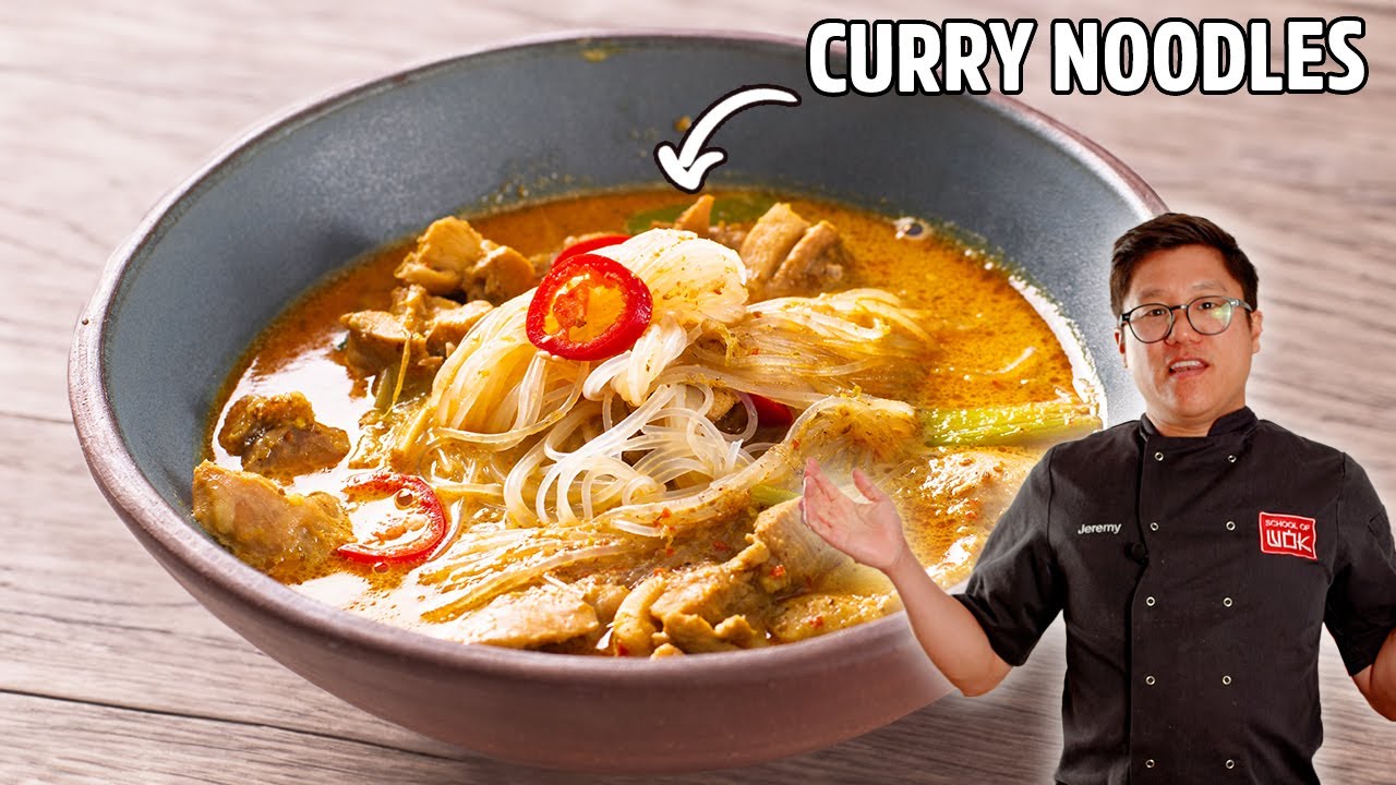 Super Simple & Delicious Curry Noodle Soup!