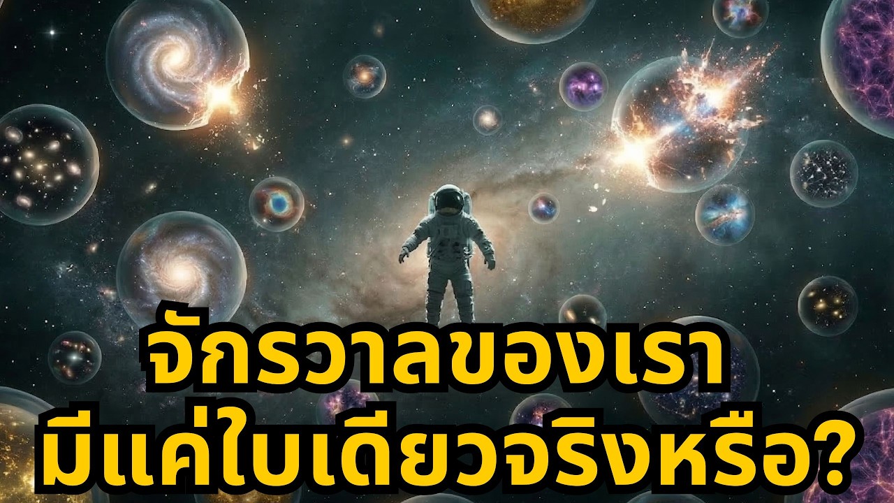 ตอนนี้มีอีกตัวคุณอยู่ในจักรวาลอื่น — ทฤษฎีพหุภพที่นักฟิสิกส์เอาจริง | PODCASTจักรวาล1