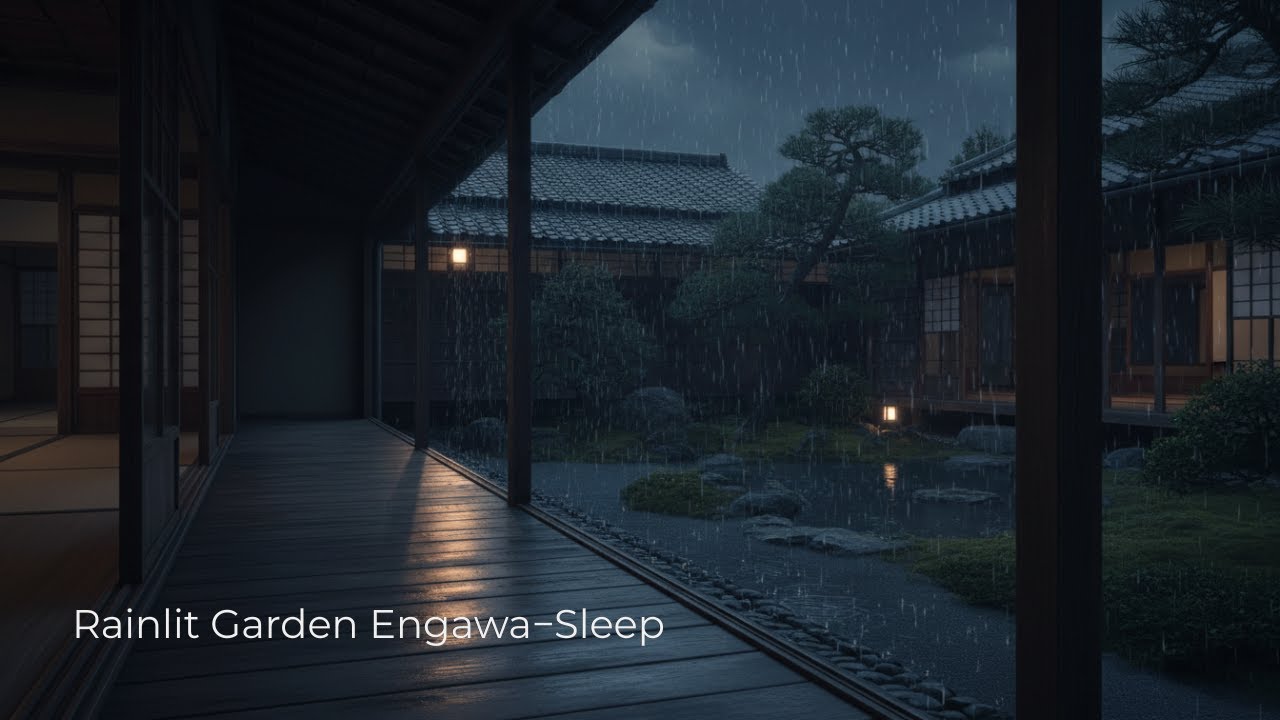 Rainlit Garden Engawa – Sleep