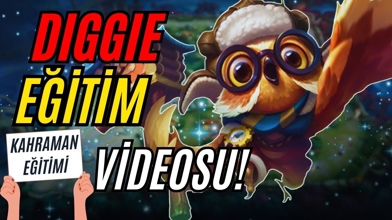 MLBB DIGGIE KAHRAMAN EĞİTİMİ! MİNİK KUŞUN ÇIRPINIŞLARI! - DİGGİE MOBİLE LEGENDS