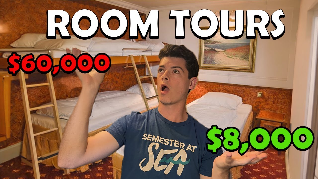 Semester at Sea Dorm Tours 🛳️ | (with PRICES)