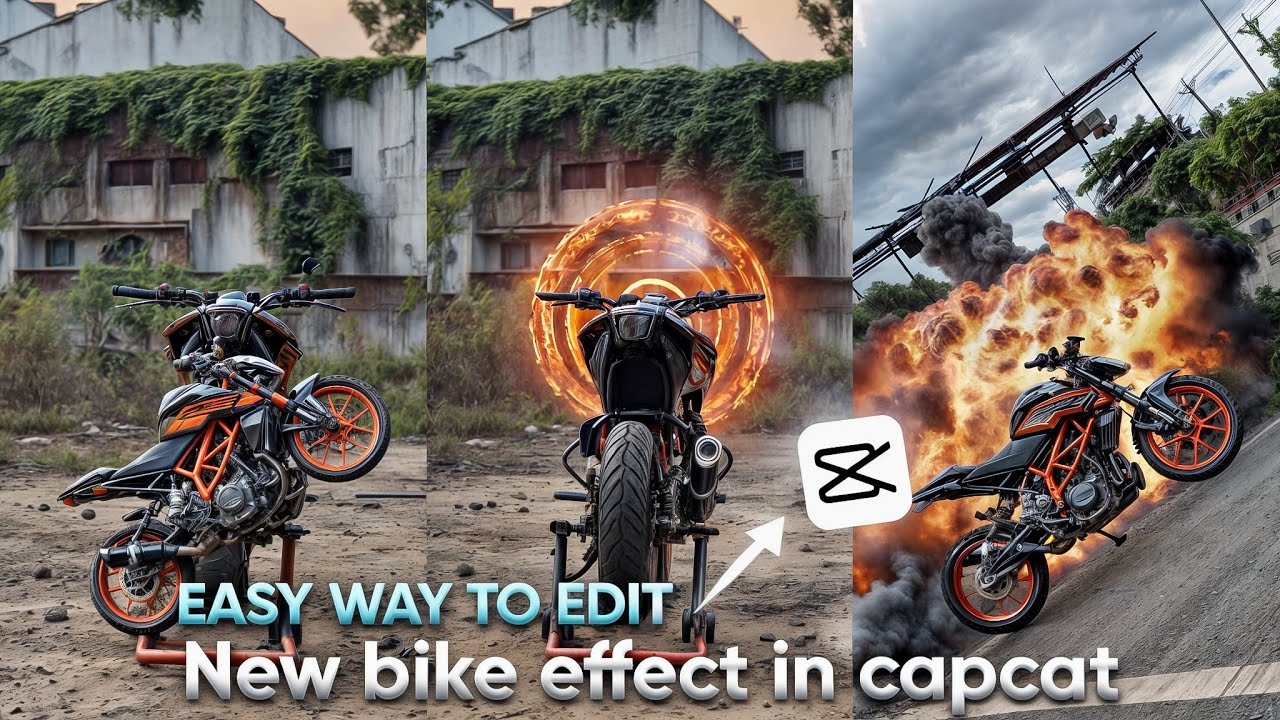 Easy Way to Edit New Bike Effect in CapCut | Mr Gueus