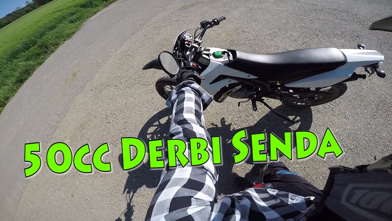 Lohnt sich eine 50ccm Enduro / Supermoto? Derbi Senda | Wie ich angefangen habe
