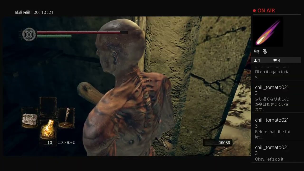 《まったり無言プレイ》『DARK SOULS』防具無しでクリアに挑戦。シースの尻