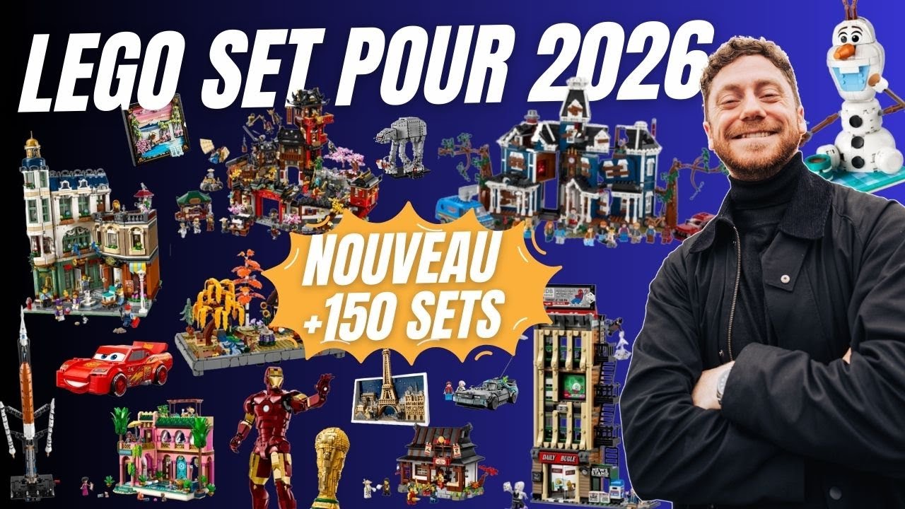 Tout les nouveaux sets LEGO de 2026 !