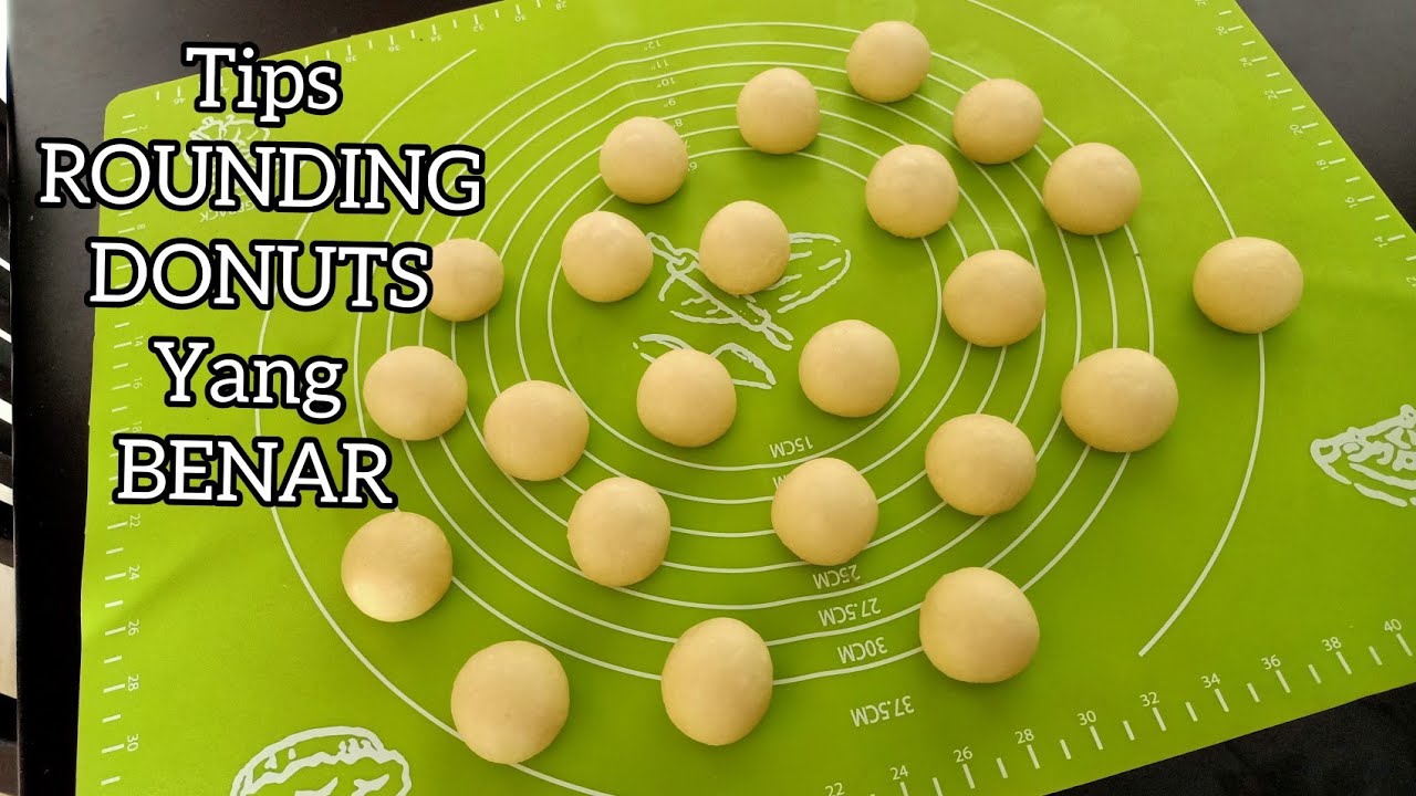 Tips Rounding Atau membulatkan donat yang benar