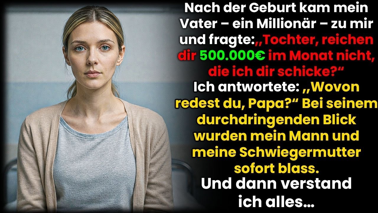 „Tochter, reichen dir 500.000 im Monat nicht?“ – ich erstarrte, als die Wahrheit ans Licht kam …