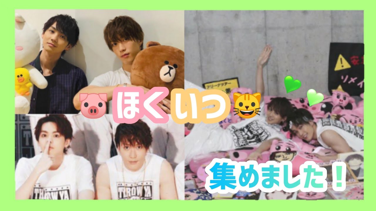 🐷ほくいつ🐱 集めました！