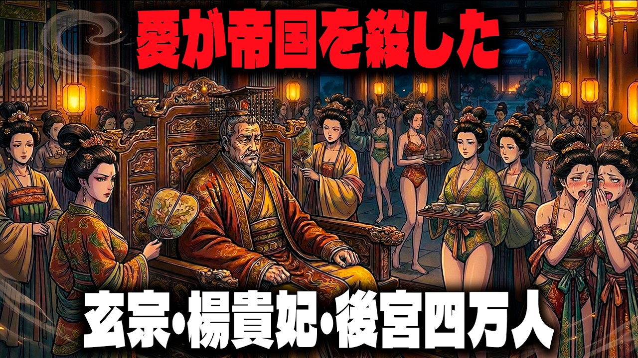 後宮に四万人：唐を滅ぼした欲望の宮殿 | 太古の史家