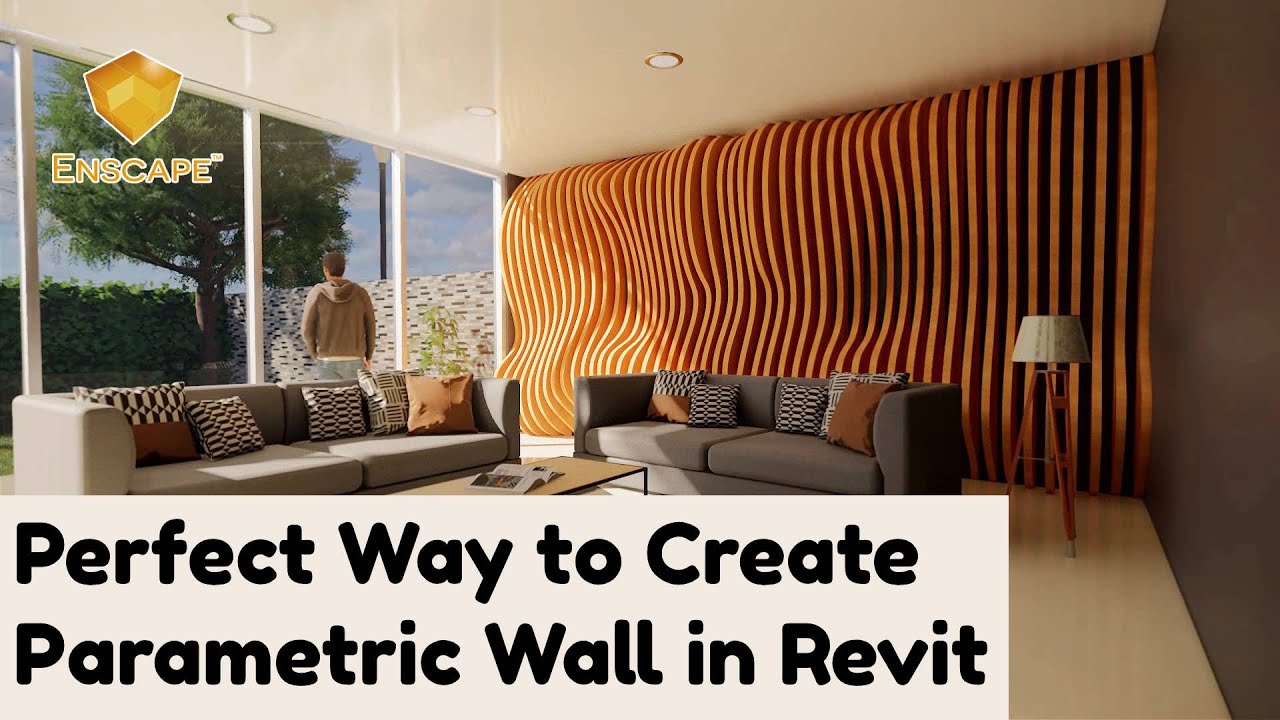 Revit Architecture: Моделирование параметрической стены — расширенное руководство