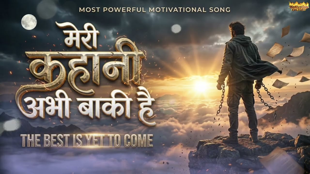 मेरी कहानी अभी बाकी है 💪| The Story Isn't Over Yet | Powerful Hindi Motivation Song | Never Give Up