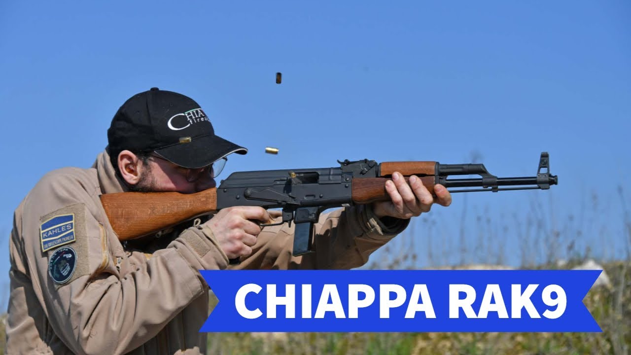 Chiappa RAK9 carabina semiautomatica. Un AK47 in calibro 9x21