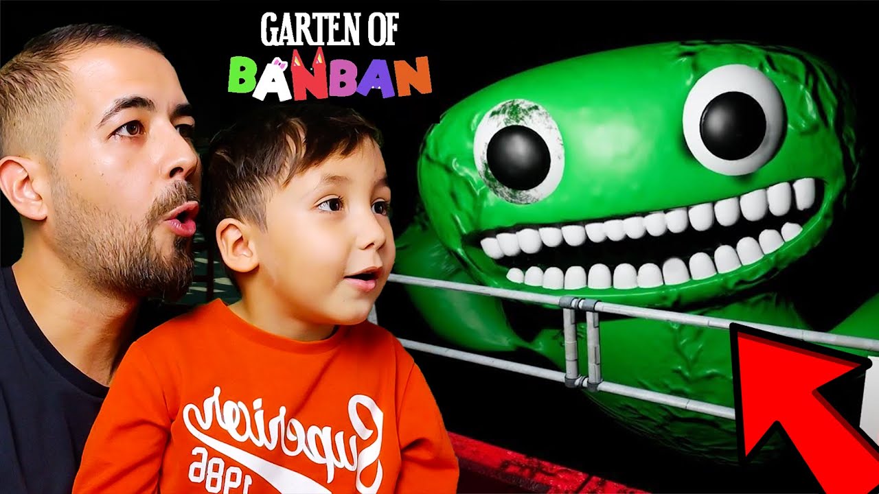YEŞİL CANAVARDAN KAÇIŞ! 😱 EGE GARTEN OF BANBAN 1 OYNUYOR