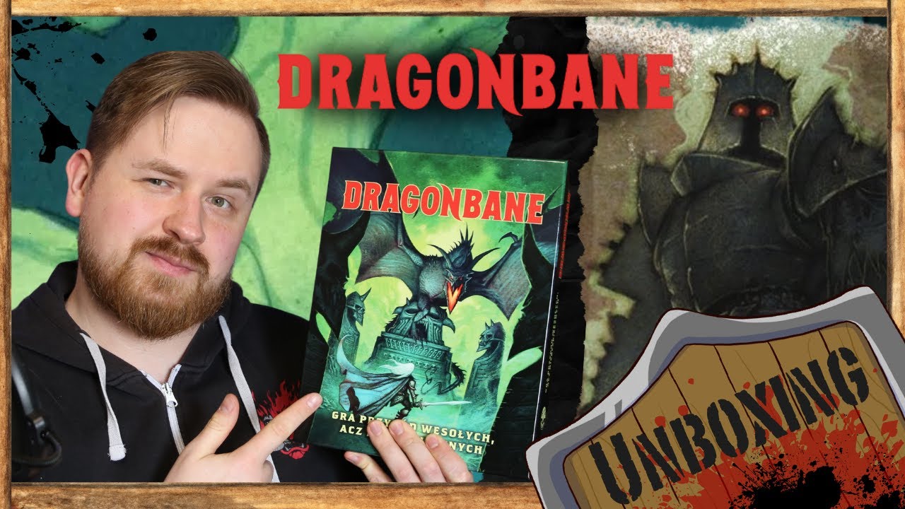 Czy Dragonbane to najlepszy karton z RPG na rynku? | UNBOXING!